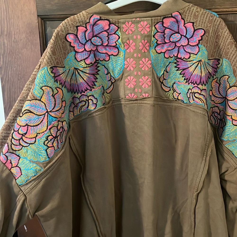 Free People embroidered jacket